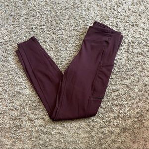 Lululemon purple speed up tight leggings